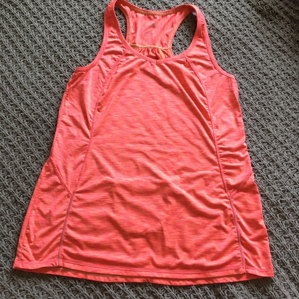 Tangerine Active Tank in Coral